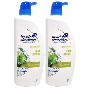 헤드앤숄더 애플프레쉬 두피 트리트먼트 850ml X 2개