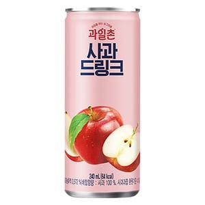 해태 과일촌 사과 드링크 240ml x 60캔
