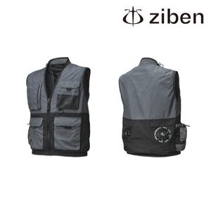 지벤작업복 작업조끼 ZB-V2422 에어쿨링 팬 장착 쾌적함(선풍기세트와 배터리는 추가상품에서 별도구입)