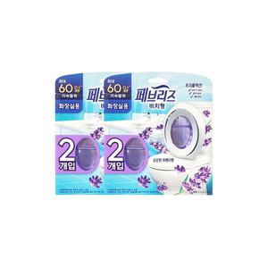 페브리즈 화장실용 라벤더향 6mlX4개