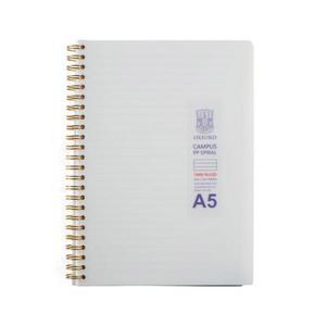옥스포드 밀크PP 유선 스프링노트 A5 80매