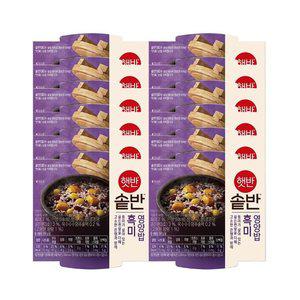 햇반 솥반 흑미영양밥 200g x12개