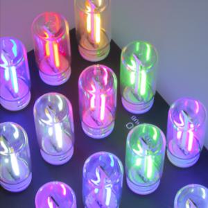 오토크루 자동차 LED 유리관 차량 로맨틱  USB 무드등 AC-TL10