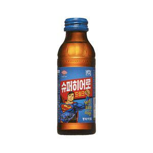 [기타]슈퍼히어로 드링크 비타민 포도당 타우린 에너지음료병 120ml x 24개