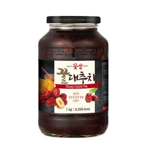 (1kg) 꽃샘 꿀대추차/따뜻한차/달콤/후식/디저트/간식/꿀차/선물/액상차/후식차/손님/접대차/가정/음료
