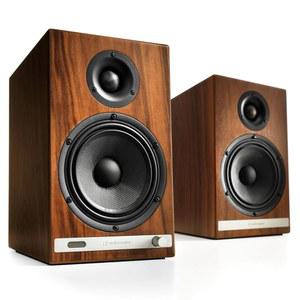 오디오 엔진 HD6 프리미엄 무선 150W 블루투스 스피커 - 강력한 홈 음악 시스템 책장 시어터 시스템, 스튜디오 모니터 투명 비닐 및 레코딩 플레이어 사운드