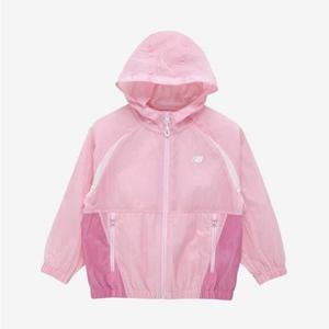 키즈(NB Kids) PLAY DENIM_배색 홑겹 바람막이 NK9AF2503U_Pink