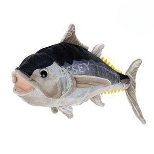 참치 참다랑어 애착인형 40cm 봉제 물고기 애착 길이 인형 동물 해양생물