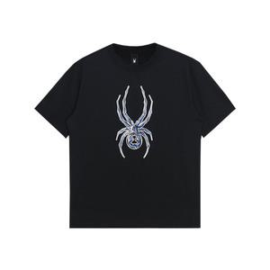 [스파이더]SPYDER 공용 빅스파이더 홀로그램 반팔 티셔츠 FM1SPIFCNRS302U-BLK