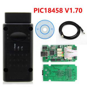 자동차 CAN 도구 OP 펌웨어 2 1.95 플래시 OBD2 PIC18F458 V1.70 1.99 진단 BUS COM 업데이트 케이블 OBD
