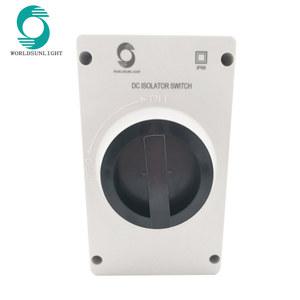 오네이 100A 1500V 태양광 WSISO 100 PV 단로기 절연체 실외 63A 80A 32A IP66 4P WORLDSUNLIGHT
