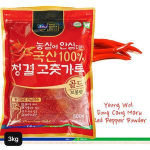 영월농협 청결고춧가루 3kg (500gX6봉)