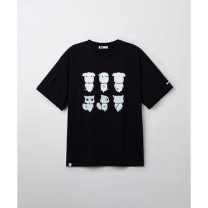 SPAO 가나디 반팔 티셔츠BLACK_ SPRLF38U02