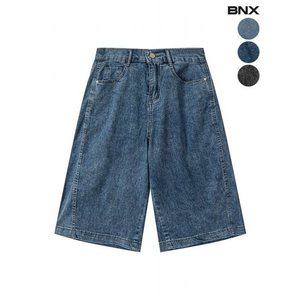 [BNX][55-66반]여성 얇은 뒷밴딩 버뮤다 반바지