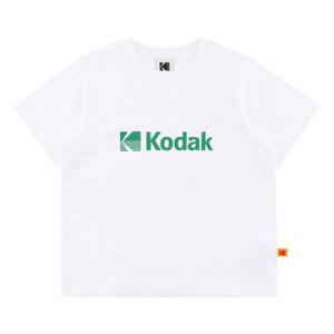 코닥 빅로고 아스킨 반팔 티셔츠 우먼 K5222ERS26WHT
