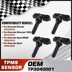 Chevrolet Orlando 2010-2018 Silverado 1500 Spark TPMS 타이어 압력 센서 TP3040001