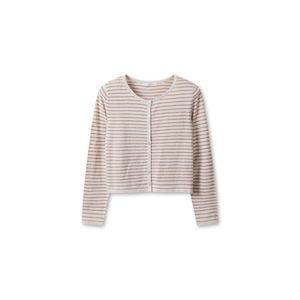 탑텐 여성 리넨 블렌드 크루넥 가디건MSF2EC2301 MSF2EC2301