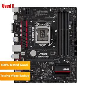 Asus B85M-GAMER  데스크탑 마더보드 B85 소켓 LGA 1150 i7 DDR3 32G SATA3 USB3.0 마이크로