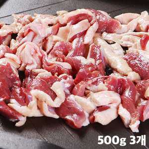 국내산 무항생제 오리로스 500g 3팩 1등급 신선오리정육 슬라이스 오리고기