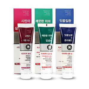 금호덴탈치약 3종 모음 황사마스크 1매랜덤(시린맥스/메디나잇/뉴화인)잇몸/미백/입냄새/시린이