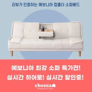 2인/3인용 베스트 쇼파/소파베드 모음[패브릭/인조/에어레더]