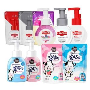 애경 토탈 센서티브 컬러체인지 말랑이 핸드워시 골라담기