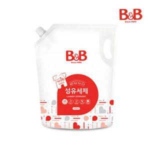 비앤비 유아 세탁 세제 캡 리필 1800ml 순한 안심