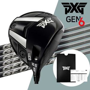 PXG 드라이버 젠6 0311 GEN6 조지아 그레이 화이트 5S,5X,6S,6X 샤프트 가성비 중상급자