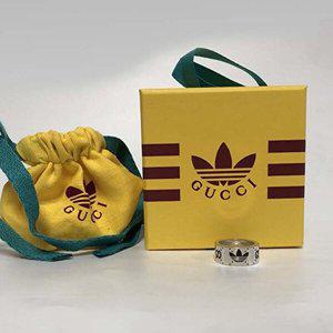 [구찌]GUCCI 구찌 아디다스 콜라보 실버반지 새상품702764 702766 702768 순은