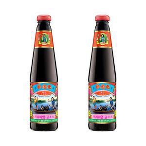 오뚜기 [엄마맛집]이금기 프리미엄굴소스(510gx2개) 1세트 감칠맛 만능소스 중화요리 여름 식재료