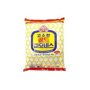 [셀러허브 패션][JHQSQEN9_52EN]골드 마요네즈 파우치 3Kg 대용량 파우치