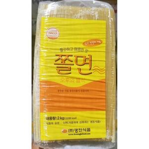 [JHN226T7_52EK]쫄면재료 즉석식품 분식재료 쫄면 2KX6