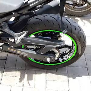 오토바이 휠스티커 미니닌자 스티커 Z250 350 가와사키 200 휠 허브 400 반사 타이어
