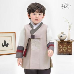 [한복]AM171 남베이지고름 아동한복 남아한복