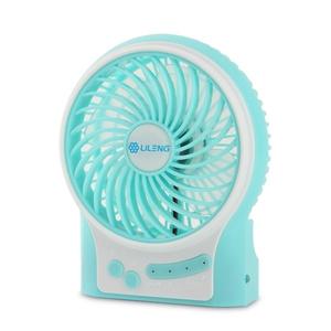 [SP220] Coms 미니 토네이도 USB 선풍기 (18650 충전기/95mm 팬) Sky Blue /evn2