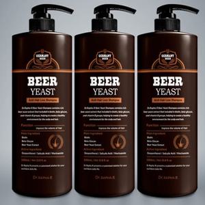 닥터라파알 독일 맥주효모 탈모샴푸 볼륨개선 1,000mL 피톤치드, 1L, 3개
