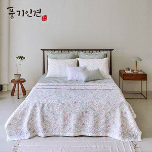 [풍기인견] 침구세트 페이즐리 핑크SS