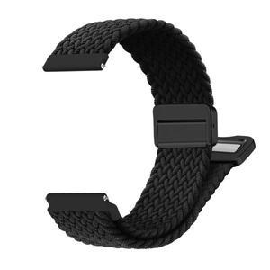 Amazfit GTS/2/2e/3/4/GTS2 Mini/GTR 47mm/GTR2/4/3/Pro 나일론 팔찌 bip 20mm/22mm 시계 밴드 용 땋은 솔