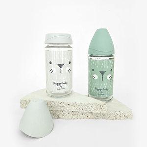 스와비넥스 휘게 안심 노꼭지 유리젖병 240ml 2종세트