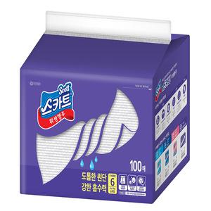 유한킴벌리 스카트 위생행주 100매x 2팩