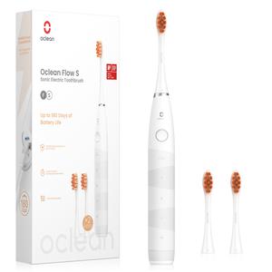 오클린 Oclean 음파 전동칫솔 Flow S 무선 진동칫솔 세트 IPX7방수  5가지 모드 180일 사용