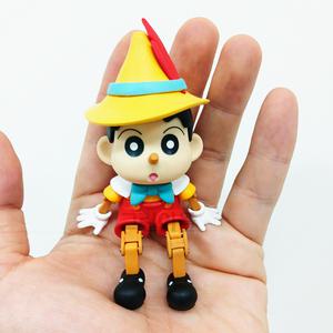 짱구 피노키오 피규어 신짱 미니 굿즈 8cm