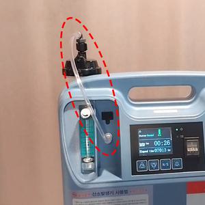 [Vitaoxy] 비타옥시 의료용 자동산소발생기 Vitaoxy510 소모품 가습물통 연결 짧은줄