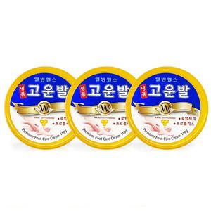 웰빙헬스 명품 고운발 110g 발크림 픗크림 풋케어 x3개