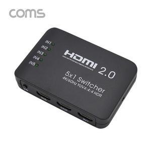 [HYIJUOOR_4B]Coms 선택기(5대1) 4K HDMI 2.0 리모콘