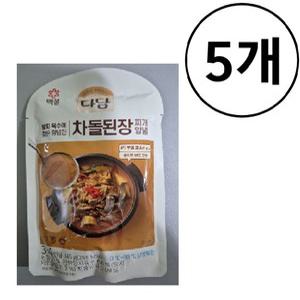 CJ 다담 차돌된장찌개양념 145g X 5개