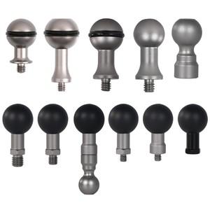 범호환 금속 볼 헤드 조인트 마운트 어댑터 휴대폰 액세서리 25.4mm 17mm