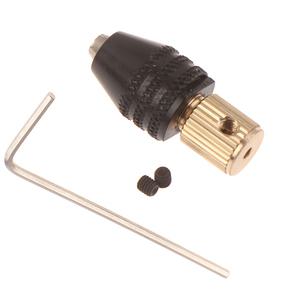 전기 모터 샤프트 미니 드릴 척 고정장치 0.5-3.2mm 드릴 비트 마이크로 척 육각 척 어댑터 2.3mm 3.17mm 5