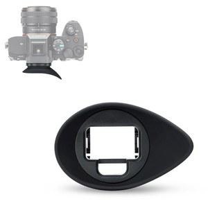 소니 호환 A7R V A7R5 A7 IV A7M4 A7S III A7SIII A7S3 A1 알파 1용 JJC 카메라 뷰파인더 아이컵, 타원형 소프트 실리콘 및 360 회전 디자인을 대체합니다