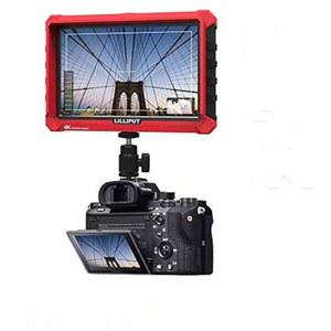 릴리풋 A7S 7인치 IPS 4K HDMI 카메라 필드 모니터 비디오 어시스트 풀 HD 1920X1200 DSLR 모니터, 피크 포커스 거짓 색상 F970 + LP E6 배터리 플레이트